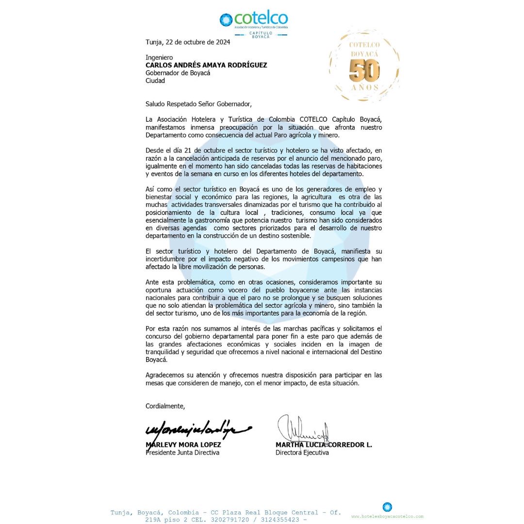 Impactos negativos para nuestro turismo con este nuevo #paro