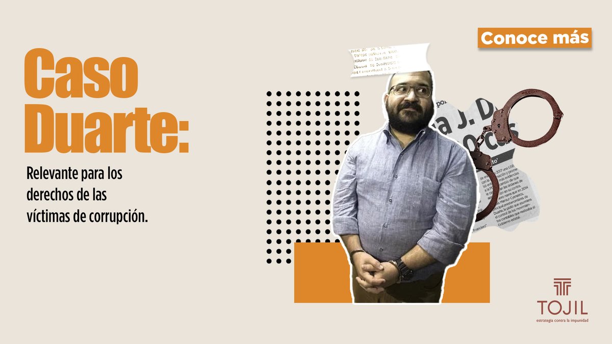 A inicios de 2024, <a href="/TojilAJ/">TOJIL</a> presentó una solicitud de priorización ante el Sistema Interamericano de Derechos Humanos para que se evalúe si la negación de reconocimiento como víctimas de corrupción en el caso Duarte viola nuestros derechos. Este caso podría revolucionar la lucha