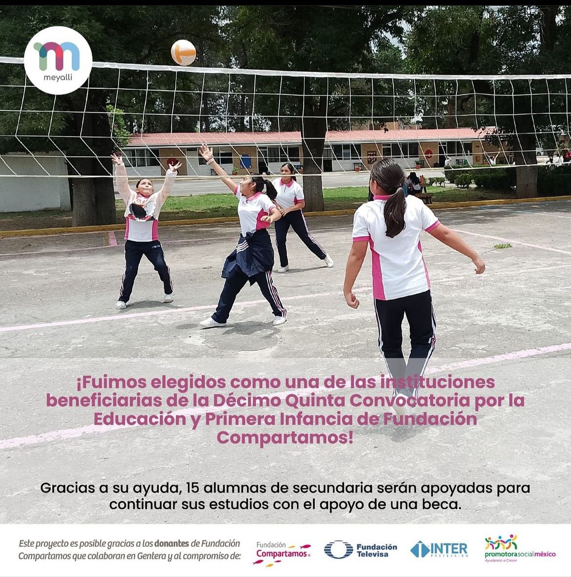 Estamos emocionados de ser seleccionados como una de las instituciones beneficiadas por la Décimo Quinta Convocatoria para la Educación
@fundacioncompartamosmx @fundaciontelevisa <a href="/fundacioninter/">Fundación Internacional Soñar</a> @promotorasocialmx
#fundaciones #meyall #familiameyalli #octubre #cdmx