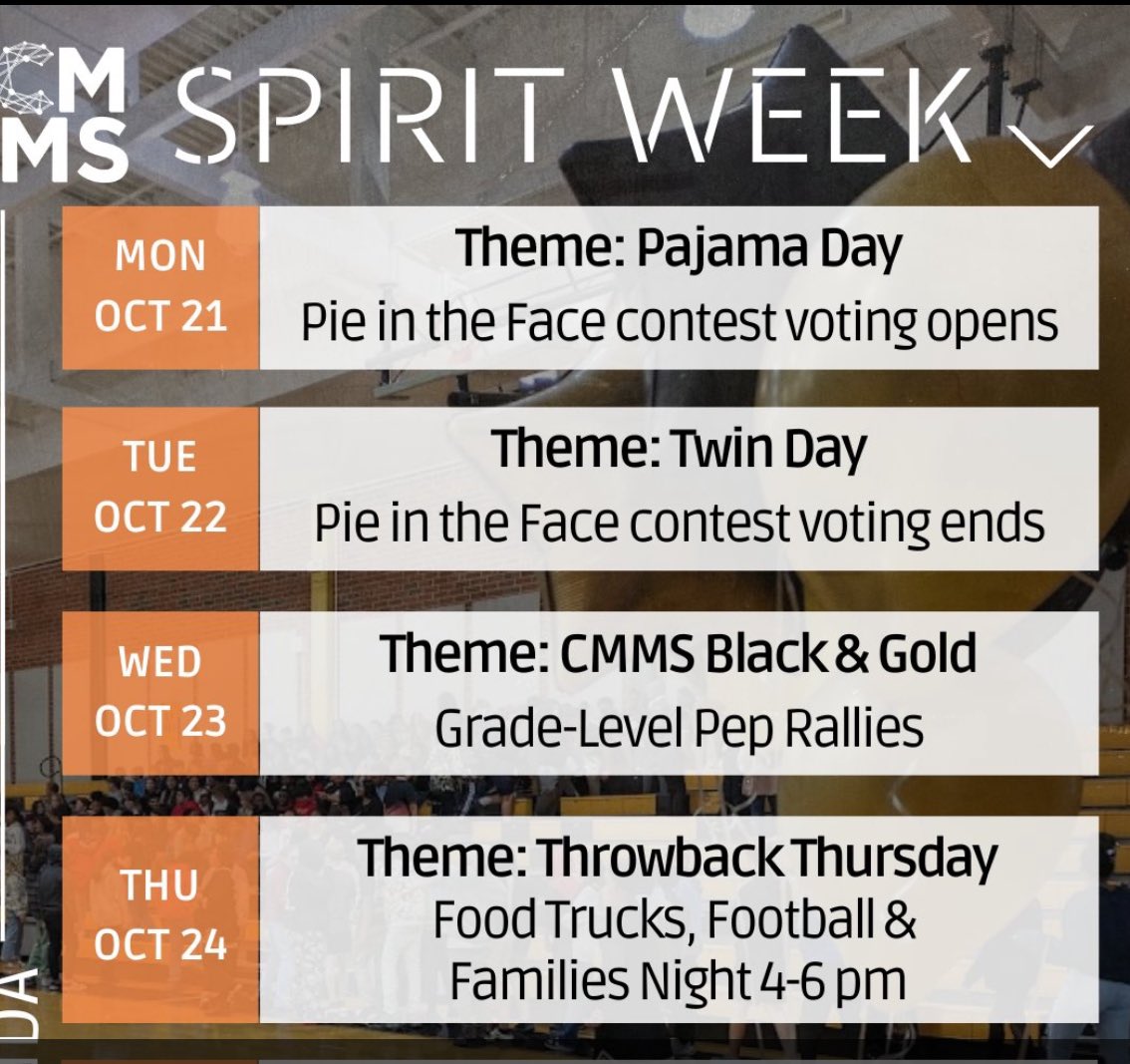 Spirit week at <a href="/CMMSCougars/">Carroll LT Magnet</a>. Today was twin day and some of our favorite students decided to photobomb.