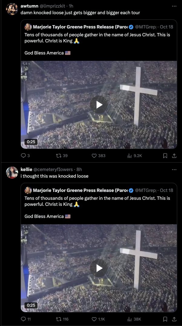 I could've sworn this was a Knocked Loose show I went to