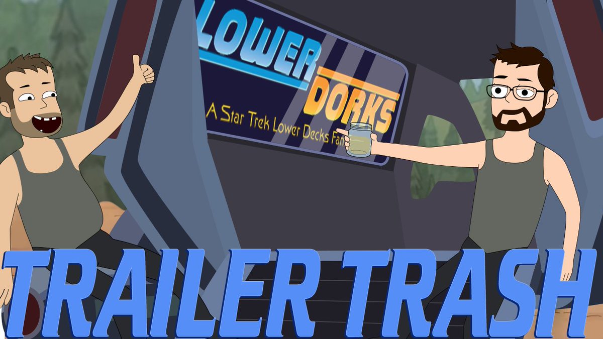 LowerDorks's tweet photo. Our latest episode is OUT! Come for our trailer breakdown, stay for us drinking flavored moonshine. https://t.co/5Ofmr6yUhW https://t.co/CZgJBImw2X