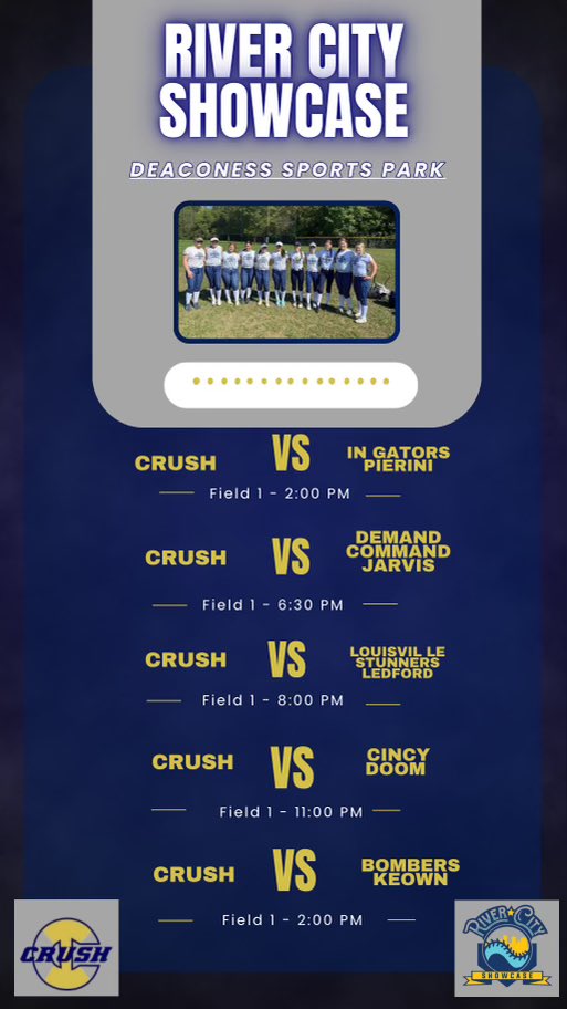 Grace Rogers (@gracerogers07) on Twitter photo Last fall tournament in Evansville this weekend!!! <a href="/IndyCrush25_26/">IndyCrush 25/26</a> <a href="/Coach_Goderwis/">Beth Goderwis</a> <a href="/MSJSoftball/">MSJ Softball</a> <a href="/kunkle18/">Sue Kunkle</a> <a href="/UCumberlands/">University of the Cumberlands</a> <a href="/TMU_Softball/">Thomas More University Softball</a> <a href="/AmyLTudor/">Amy Tudor</a> <a href="/RacersSoftball/">Murray State Softball</a> <a href="/CentreCSoftball/">Centre Softball</a> Last fall tournament in Evansville this weekend!!! <a href="/IndyCrush25_26/">IndyCrush 25/26</a> <a href="/Coach_Goderwis/">Beth Goderwis</a> <a href="/MSJSoftball/">MSJ Softball</a> <a href="/kunkle18/">Sue Kunkle</a> <a href="/UCumberlands/">University of the Cumberlands</a> <a href="/TMU_Softball/">Thomas More University Softball</a> <a href="/AmyLTudor/">Amy Tudor</a> <a href="/RacersSoftball/">Murray State Softball</a> <a href="/CentreCSoftball/">Centre Softball</a>