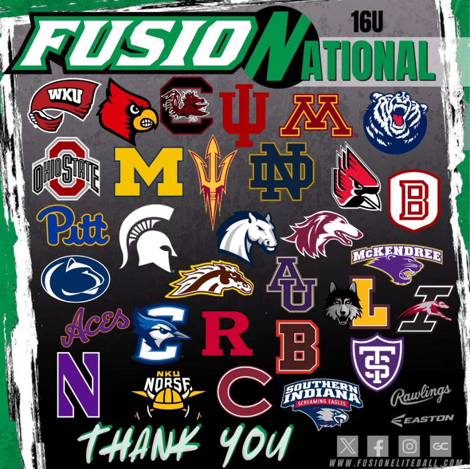 Kylee Huff (@kyleehuff2027) on Twitter photo Thank you to all of the coaches who came and watched us this weekend! <a href="/FusionSB_16Nats/">Fusion 16U National Unruh/Greenwood</a> Thank you to all of the coaches who came and watched us this weekend! <a href="/FusionSB_16Nats/">Fusion 16U National Unruh/Greenwood</a>