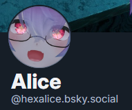 Alice!! (@hexalicevr) on Twitter photo hey :3
(I also actually post stuff on that account instead of retweeting or only posting posters/announcements) hey :3
(I also actually post stuff on that account instead of retweeting or only posting posters/announcements)