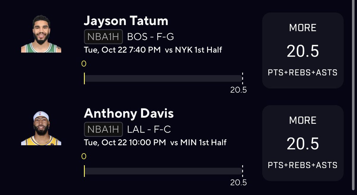 I caught AD prior to da bump to 21 but I still like it for push potential 🔥🔥 #NBA #PrizePicksNBA #LakeShow  #GamblingX #BettingX #DifferentHere #NBAOpeningNight #NBATwitter #PrizePicks #CoinMaster 🪙