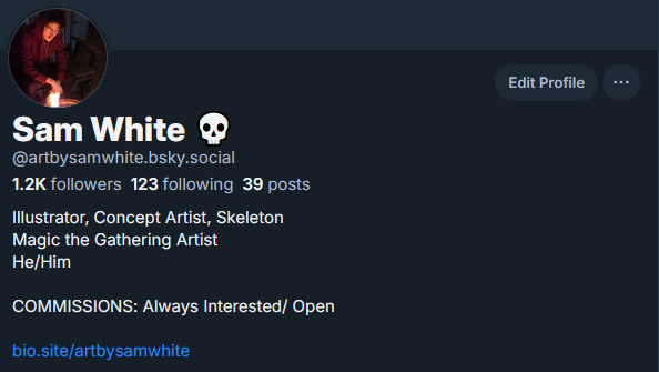 Sam White 💀 tweet media