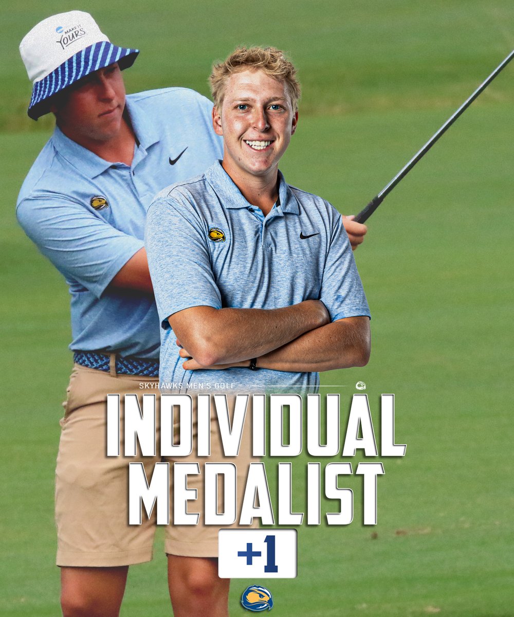 How about winning a three-player playoff to capture your first collegiate medalist honor!?🤯

🏆 Tyler Tyson medals at The Hrnciar!

#ToTheTop