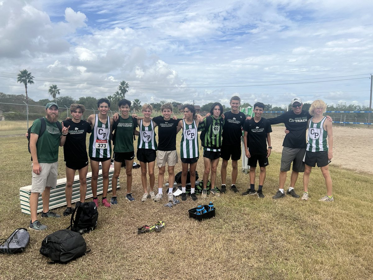 Cedar Park Cross Country (@cphs_cctf) on Twitter photo The Timberwolves finished their season with a top eight finish in region 4 at regionals. What a great season and only graduating two seniors, we will be back and ready for next year!
#onepack #cpproud
<a href="/CoachQCPProud/">Coach Q</a> <a href="/coach_pearce/">Phillip Pearce</a> <a href="/CPHS_Sports/">CPHS Sports</a> <a href="/CPHSNews/">CPHS News</a> The Timberwolves finished their season with a top eight finish in region 4 at regionals. What a great season and only graduating two seniors, we will be back and ready for next year!
#onepack #cpproud
<a href="/CoachQCPProud/">Coach Q</a> <a href="/coach_pearce/">Phillip Pearce</a> <a href="/CPHS_Sports/">CPHS Sports</a> <a href="/CPHSNews/">CPHS News</a>