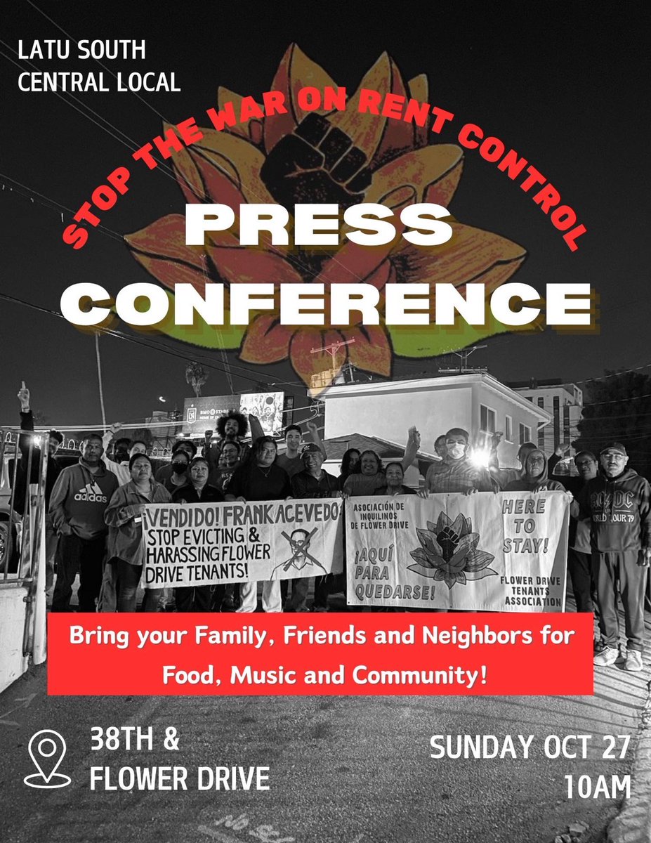 L.A. Tenants Union tweet media