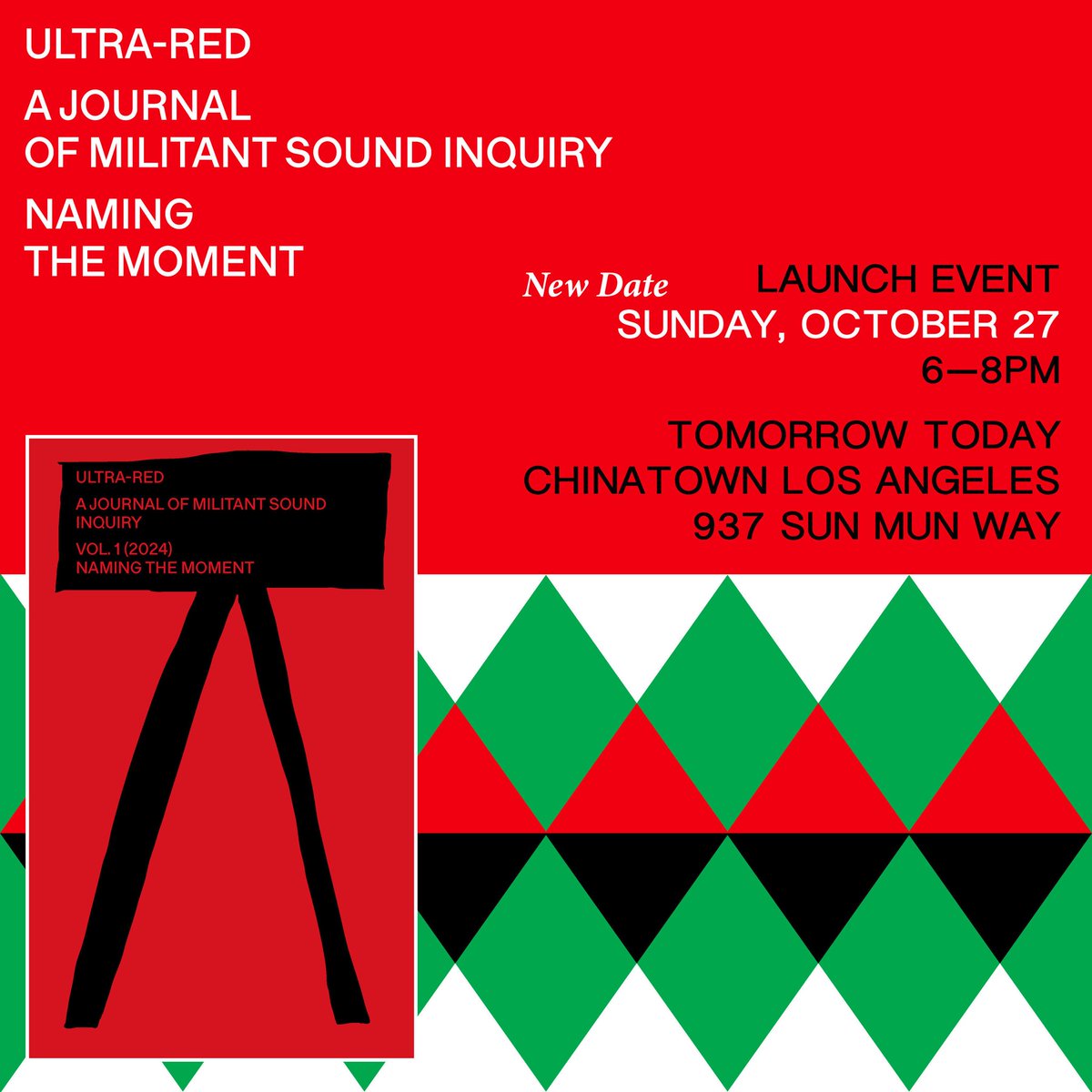 Three events this weekend: 
Abolish Rent launch at All Power Books, Saturday 6pm

Press Conference at Flower Drive for tenants fighting Ellis Act attacks on rent-controlled housing, Sunday 10am

Ultra-red journal launch at Tomorrow Today, Sunday 6pm