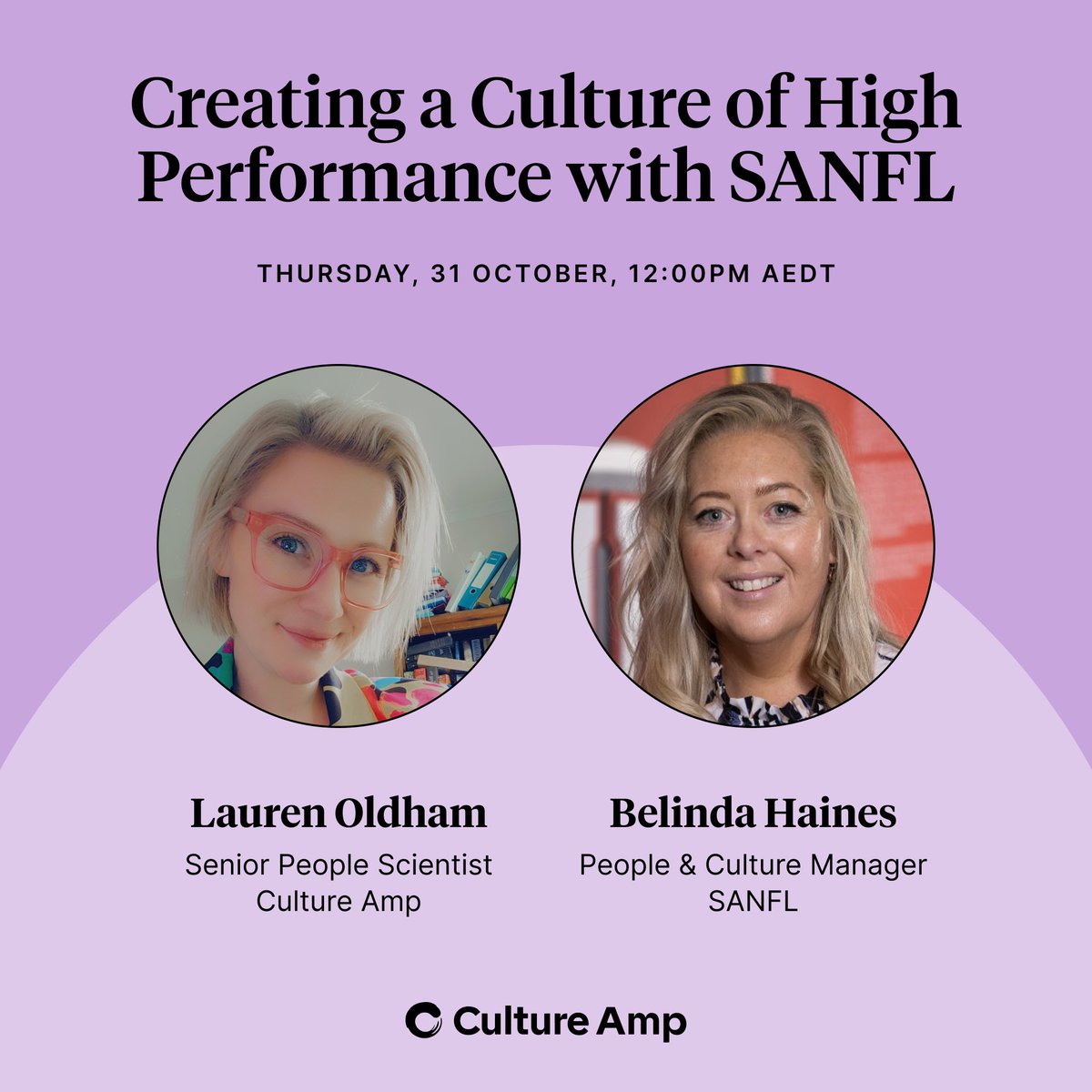 Research shows that employees are 3.6x more engaged when they have a say in setting their goals. Next week, join experts from Culture Amp and the South Australian National Football League (SANFL) to learn practical strategies for improving engagement. bit.ly/4eUlAA7