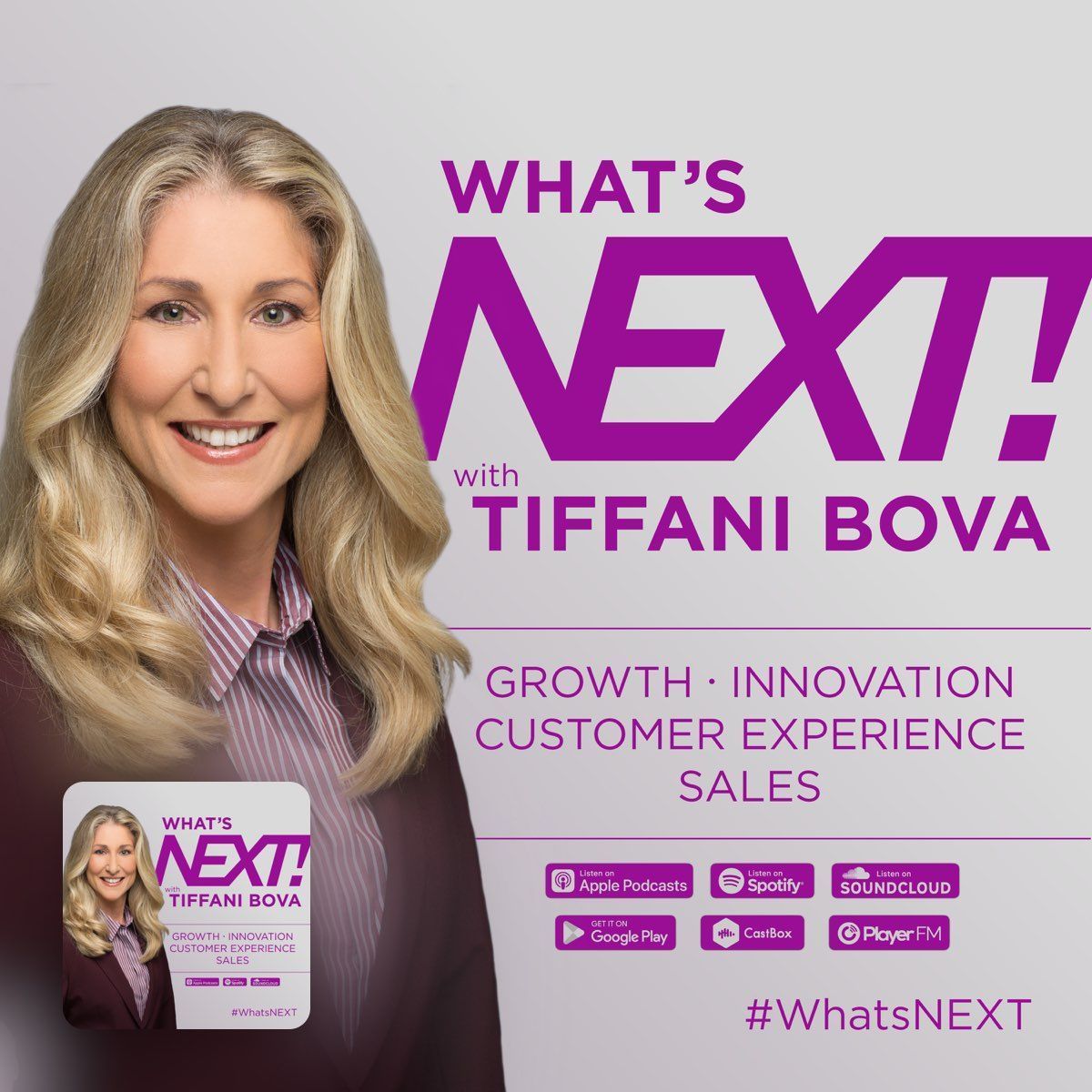 In my interview with <a href="/Tiffani_Bova/">Tiffani Bova</a> on the What's Next! Podcast We explored the transformative power of asking the right questions to unlock insights from those around us. 

Check out the full episode below and share with a friend!
buff.ly/4hrncmS