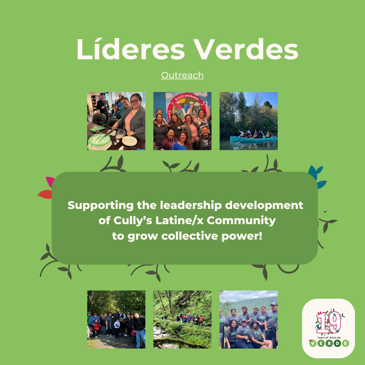 Líderes Verdes empowers Cully residents to tackle environmental challenges like air quality, using their lived experiences and voices to create lasting change. Conducted in Spanish, this program builds community-rooted solutions. 💚 verdenw.org/lideres-verdes  #19YearsOfVerde