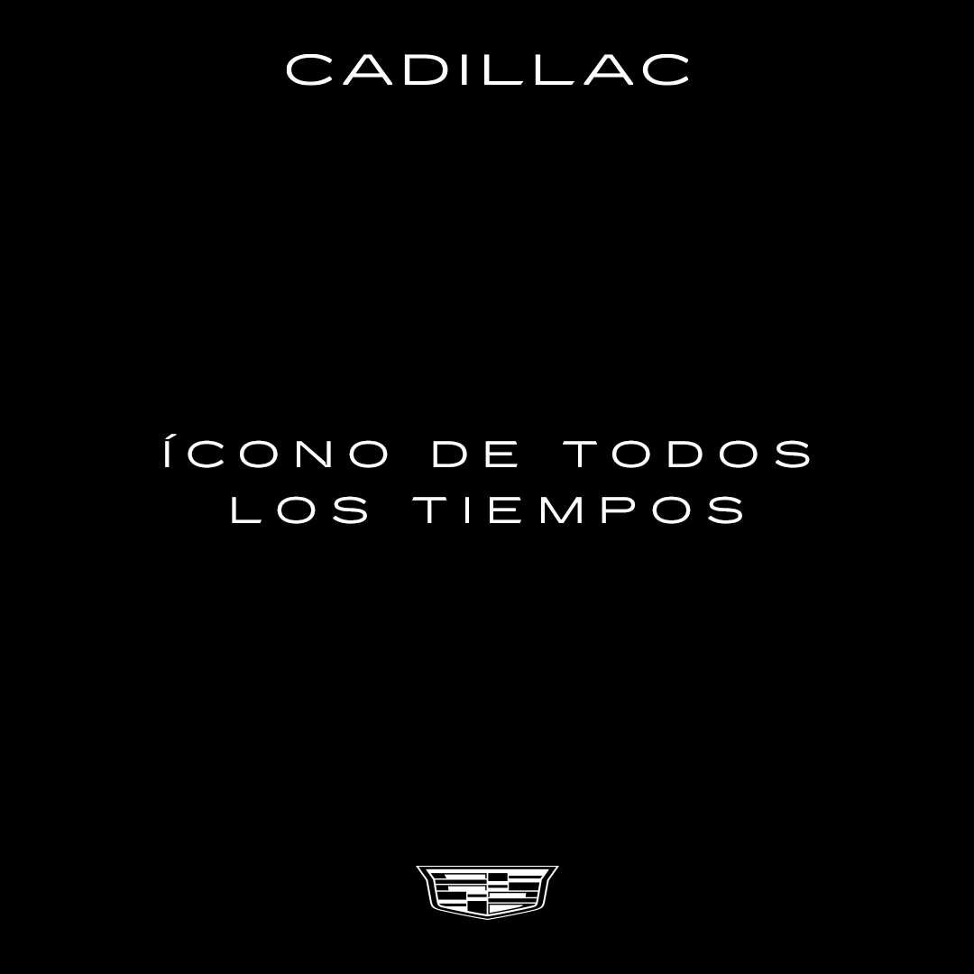 El legado de Cadillac se sigue construyendo con el pasar de los años.

#CadillacDR #StepIntoTrueLuxury #Legado #ÍconoDeTodosLosTiempos