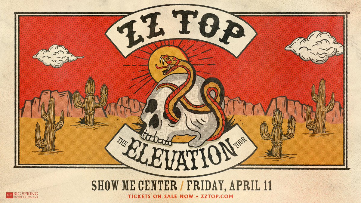 The legendary rock band ZZ Top is set to return to the SMC  for the first time in 25 years for an unforgettable concert on Friday, April 11, 2025! Our ZZ Top pre-sale starts now and runs through 10pm today, so don't miss out! bit.ly/3Ye7ann