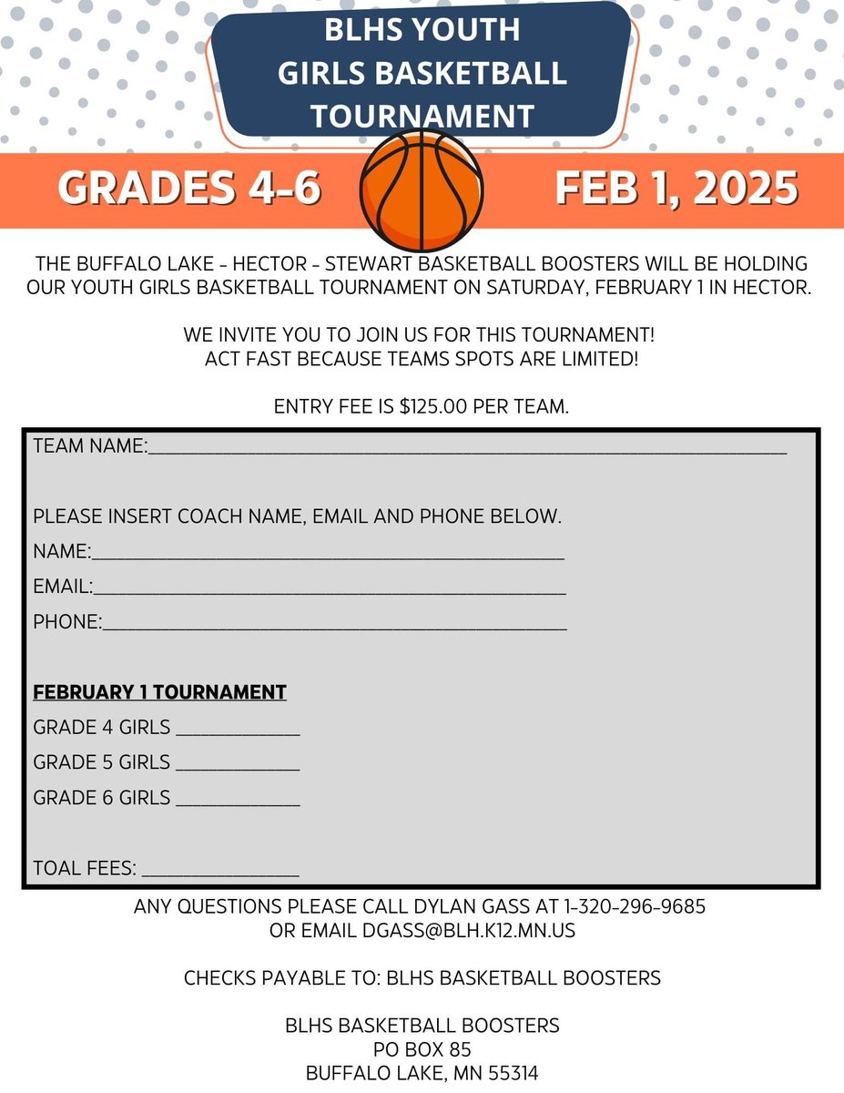 BLHS Basketball Boosters tweet media