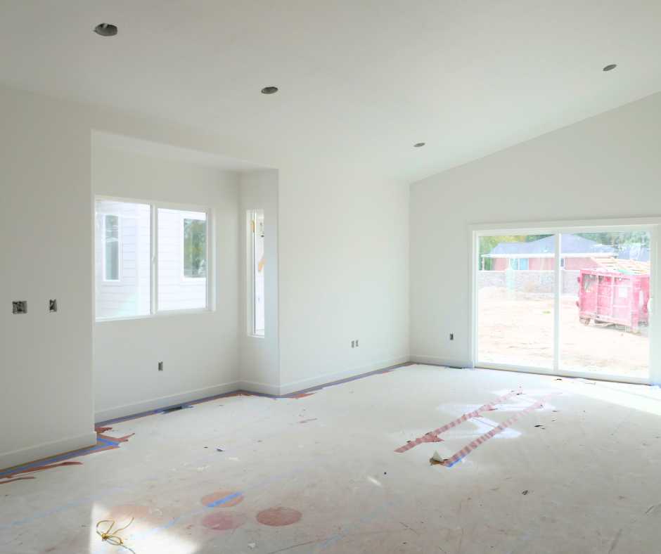 LibertyHomesUT's tweet photo. Vinyl plank floor in and a fresh coat of Sherwin-Williams Snowbound paint … this open concept living area is really starting to take shape! Move into this West Jordan rambler this year! Details: https://t.co/m7MuKjqKh3. #newhomesutah #utahrealestate #utahhomes #utahhomesforsale https://t.co/vLAQEszvEx