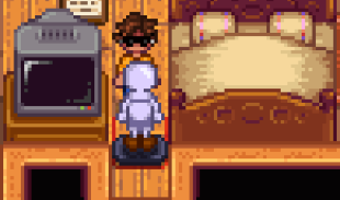 cb_Largo's tweet photo. 朝起きたら呪いのマネキンにすげえ邪魔された
#StardewValley https://t.co/3N7cYOc4Oj