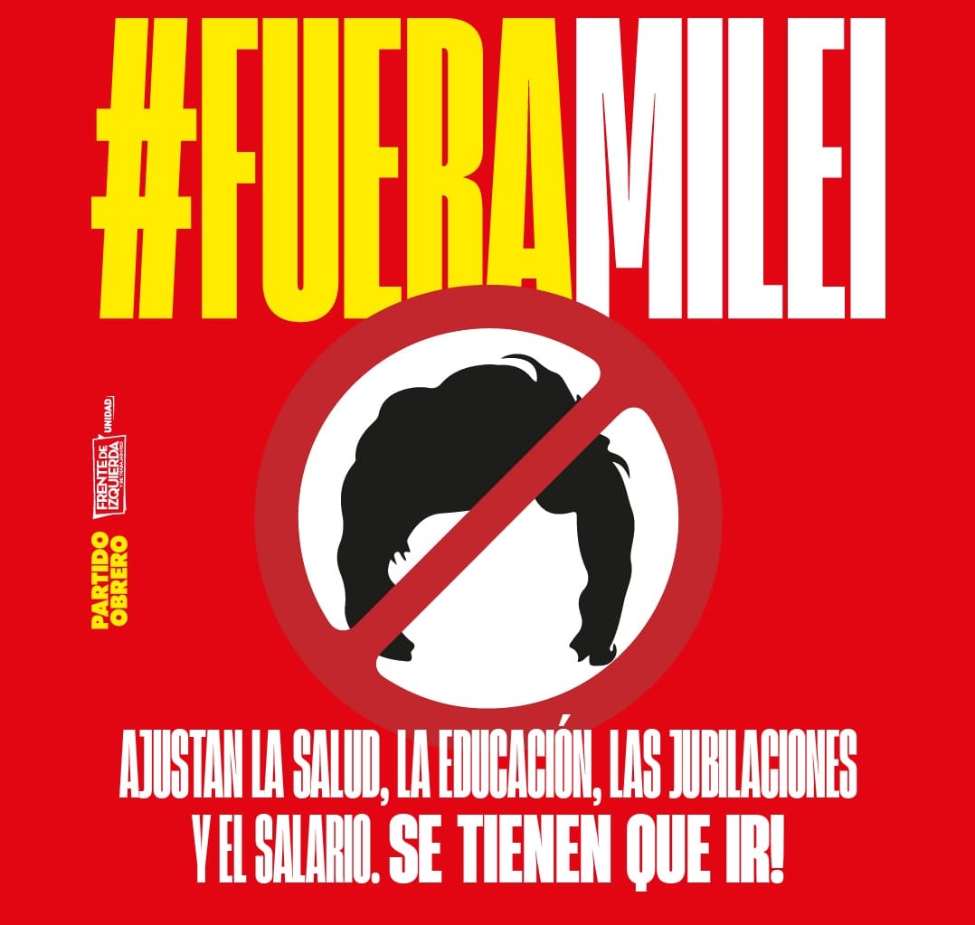 ivadelrojo's tweet photo. #FueraMilei https://t.co/51f7ZrNIJS