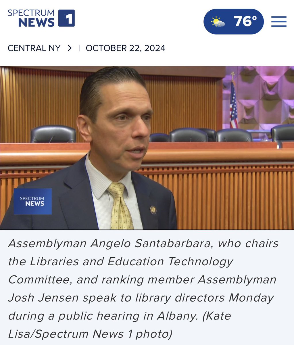 📚 This week, I chaired the Libraries &amp; Education Technology Committee public hearing, discussing how we can better support NY’s libraries 💻. Libraries are the heart of our communities, offering learning, creativity, and opportunities for everyone. Growing up in an immigrant