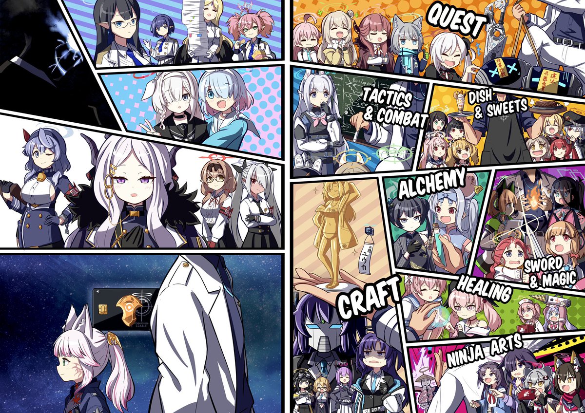 unagi_yukimi's tweet image. 【着任2周年記念】
説明しよう!光の先生とはアテナとの激闘後、アイティオン星晶鏡に顕現していたパンデモニウムによるエーテルの歪みとキヴォトスの万魔殿が繋がり喚ばれた文字通り外の世界(エオルゼア)からやって来た光の戦士、略してヒカセンの事である。
#ブルアカ #光の先生