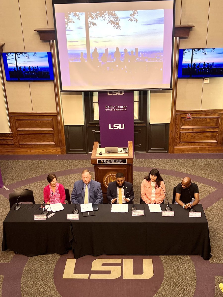 Happening right now: Beyond the Rings: An inside look at the 2024 Olympic Games hosted by the <a href="/ReillyCenter/">Reilly Center</a>!