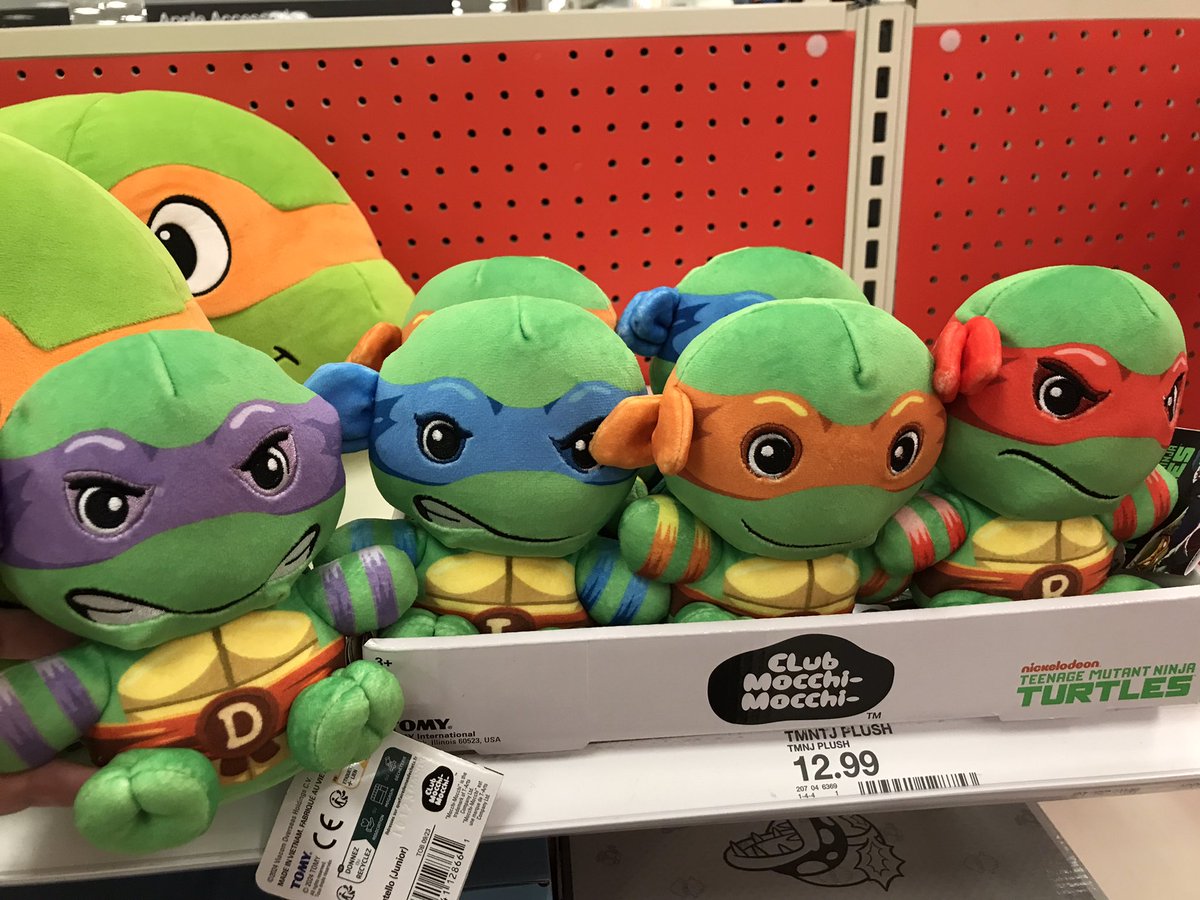 New plushies at #Target #SonicTheHedegehog #TMNT