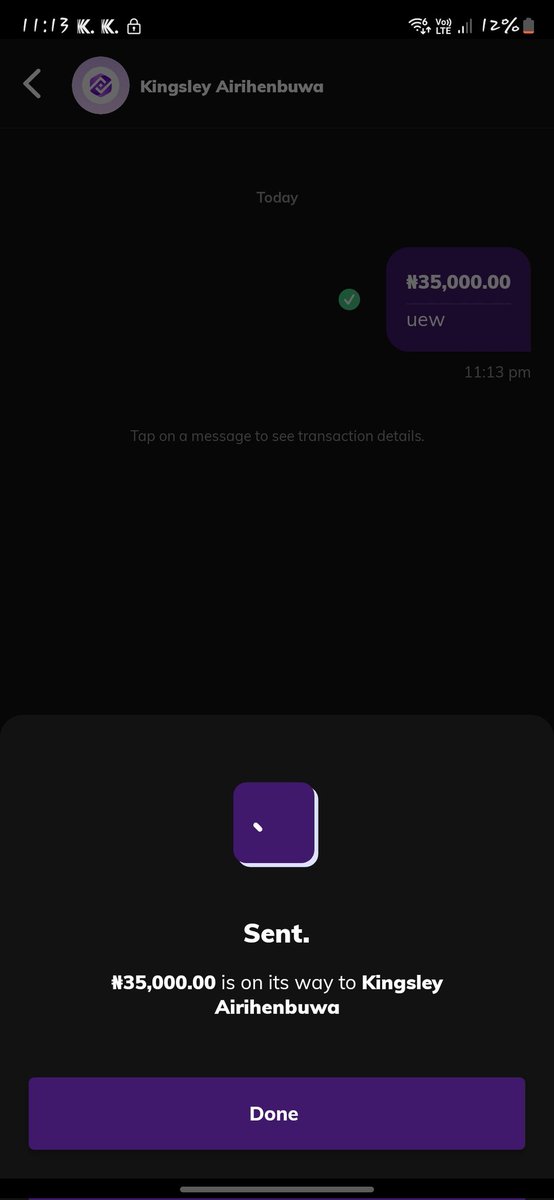 35,000 naira sent ✅️🤑💯