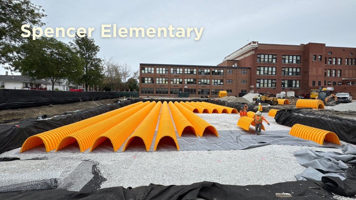 Check out the progress at Spencer Elementary and Brown Elementary, and stay tuned for the big Space to Grow schoolyard reveals!

📸: Spencer (Cordos Development), Brown (PSLA)

<a href="/ChiPubSchools/">CPS - Chicago Public Schools</a> <a href="/ChicagoDOE/">Chicago Department of Environment</a> <a href="/ChicagoWater/">Water Management</a> <a href="/MWRDGC/">MWRD</a> <a href="/Openlands/">Openlands</a> <a href="/Cordos_Chicago/">Cordos Development & Associates LLC</a>