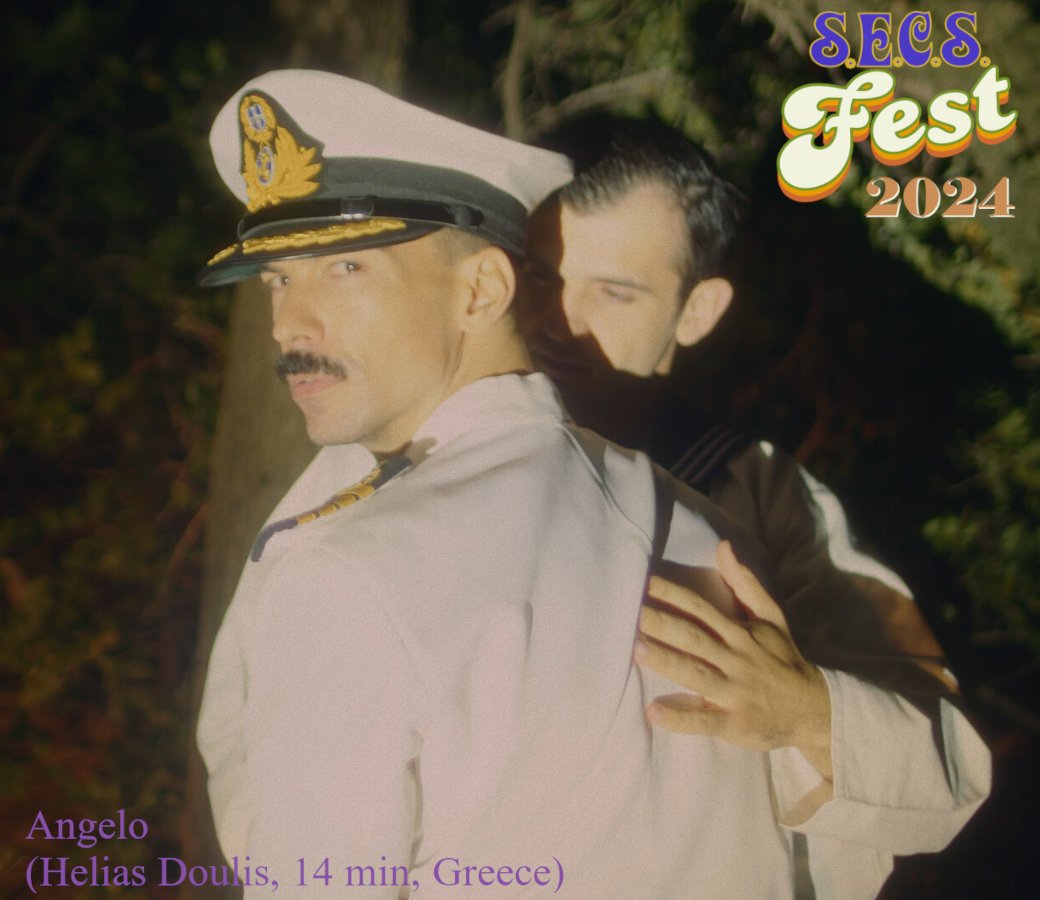 In #ANGELO by @heliasdoulis, an Albanian young man working at a record store, is eager to begin anew. A fleeting encounter with a client draws him into a world that feels strangely familiar. But what will it cost him?bit.ly/secsdark #EroticFilmFest