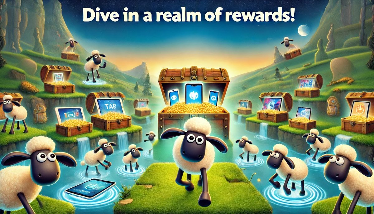 sheep_community's tweet image. Dive into a realm of rewards with SHAUN THE SHEEP! 

🌍 Whether you’re tapping for enjoyment or striving for victory, each tap brings you nearer to incredible tech prizes. Don’t just play—play to conquer! 

🎮 #TapAndWin #SheepPoints #TechRewards #ShaunTheSheep