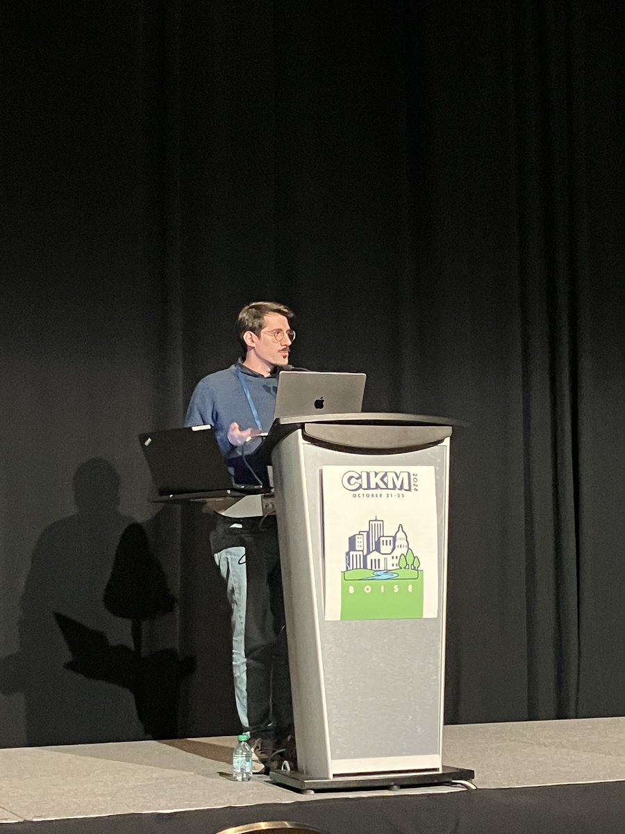 Lesley Frew (@lesley_elis) on Twitter photo .<a href="/sfn_mrc/">Stefano Marchesin</a> presenting โVeracity Estimation for Entity-Oriented Search with Knowledge Graphsโ at #cikm2024 .<a href="/sfn_mrc/">Stefano Marchesin</a> presenting โVeracity Estimation for Entity-Oriented Search with Knowledge Graphsโ at #cikm2024