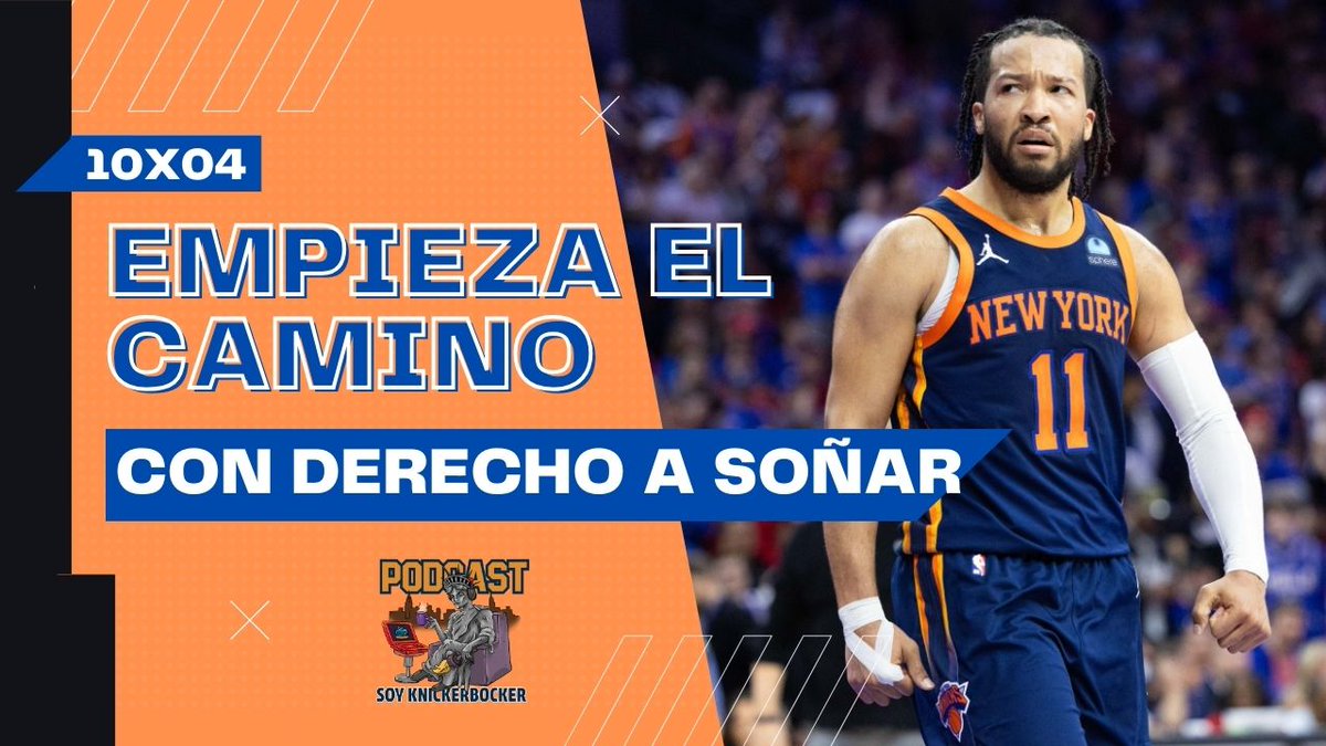 SoyKnicks's tweet photo. 🟧🟦 10x04 | Empieza el camino

¡YA DISPONIBLE EN TODAS LAS PLATAFORMAS!

Con @nil3alemany y @adriconejo7.

💻 YOUTUBE
https://t.co/Ocyfnm9WY2

🎙️ IVOOX / SPOTIFY / ITUNES

#Knicks #NewYorkForever #NBA https://t.co/8IEwyquH5h