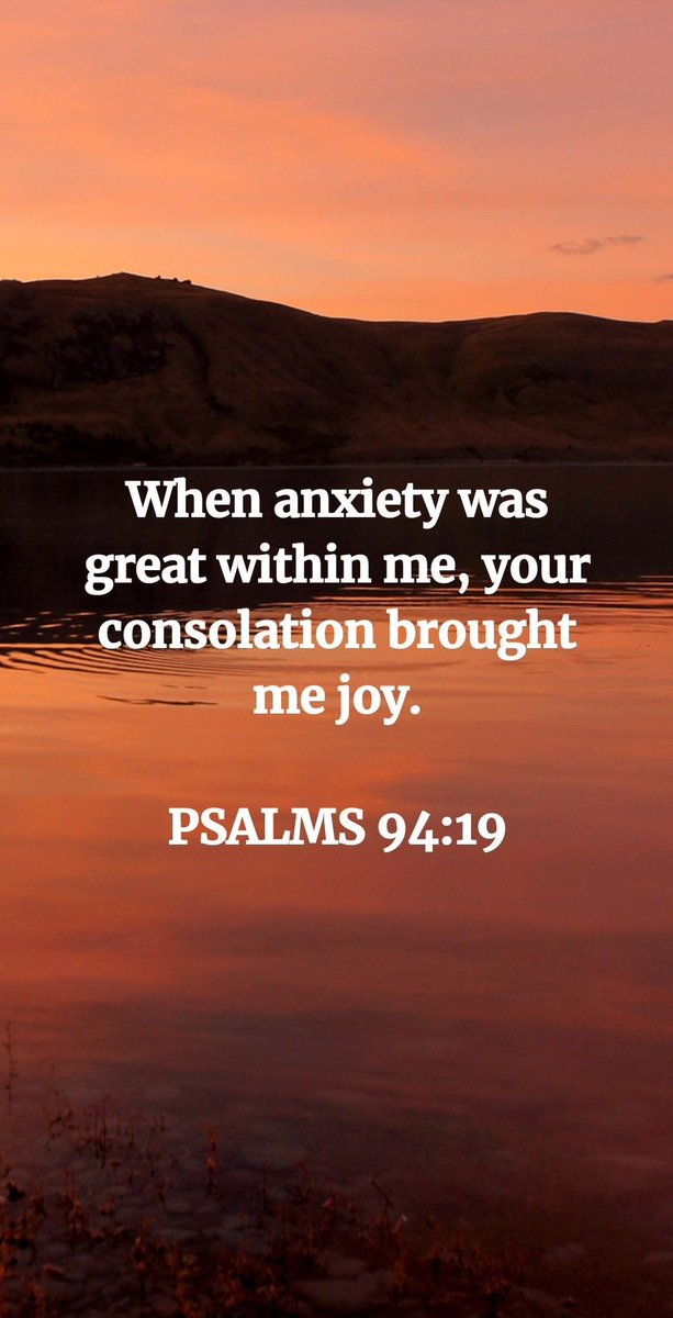 JesusChristsGod's tweet photo. Psalm 94:19 says, "When the cares of my heart are many, your consolations cheer my soul". https://t.co/Ogdu9ABhRx