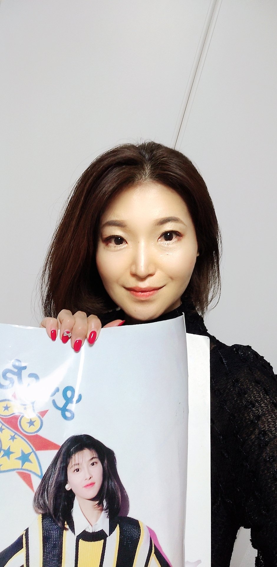 森高千里　ポートレート　大型写真 森高千里ポートレート大型写真