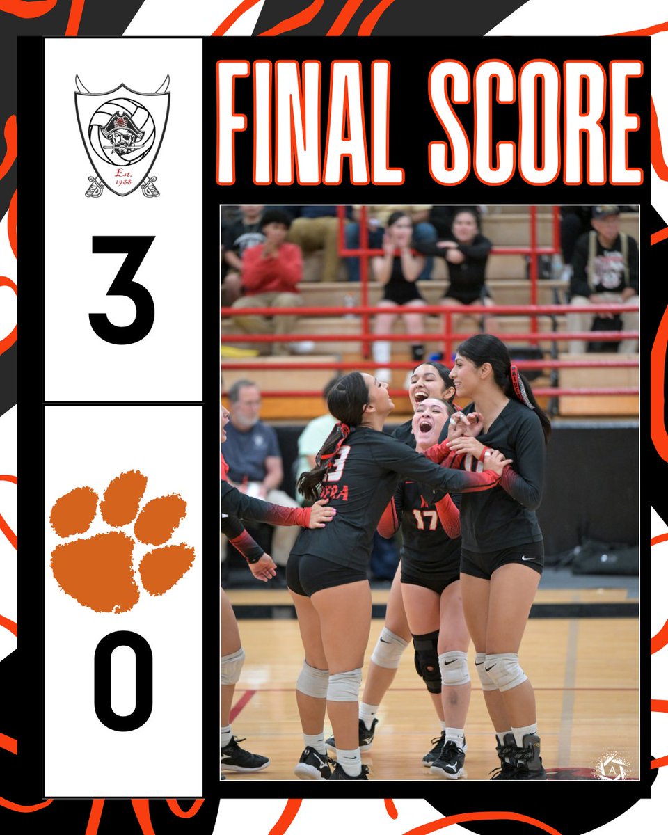 The #4 ranked Lady Raiders with the dominating 3-0 sweep of the Mercedes Lady Tigers here at Rivera. The Lady Raiders with the win tonight have now achieved a 30 win season and are now 30-8 overall and 14-2  in District 32-5A play.