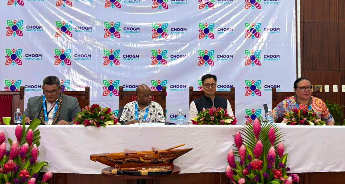 DavidWhiteDelhi's tweet image. Delighted to chair a @cdri_world panel discussion as part of the official #CHOGM2024 side event programme on ‘Enabling risk informed disaster #resilientinfrastructure investments in #Commonwealth Small States’, with ministers from 🇮🇳 and 🇹🇴, and senior officials from 🇼🇸 and 🇯🇲.