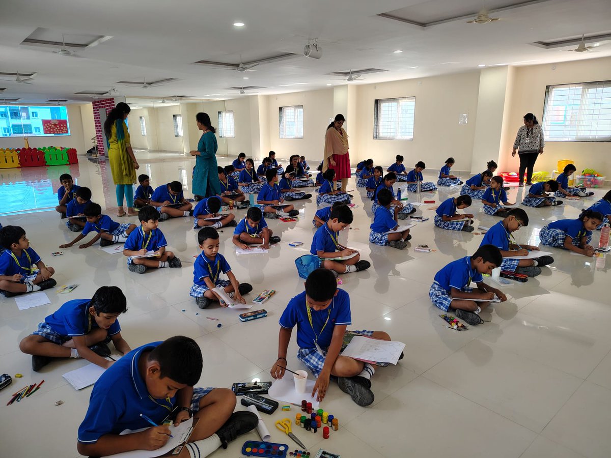 thebrightville's tweet image. "🎨✨ Our little artists at Brightville School brought their imaginations to life in our fun-filled colouring competition! From bold strokes to vibrant hues, their creativity truly shined. 🌈👏 #BrightvilleSchool #ColouringCompetition #CreativeKids #ArtInAction"