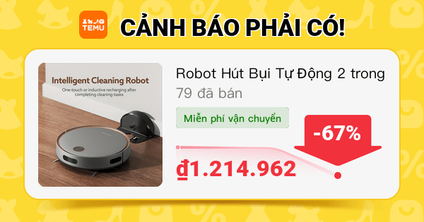 NgocHan686's tweet photo. Robot Hút Bụi Tự Động 2 trong 1 với Cảm Biến Hồng Ngoại - Lý tưởng cho Lông Thú Cưng &amp; Sàn Cứng, Pin Sạc 2000mAh, Cắm Điện EU
🎉 Giá sau khi áp mã giảm giá [₫1.214.962] -67%
👉 đường link mặt hàng: https://t.co/Dbncvy6j9G https://t.co/XLi9EfvsGf