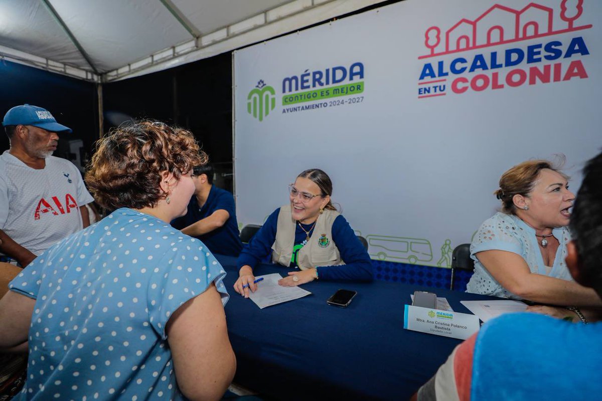 CeciliaPatronL's tweet image. ✅🫶🏻 Cercana y atendiendo, así es como vamos a darle resultados a las y los meridanos, con #AlcaldesaEnTuColonia. #MéridaContigoEsMejor