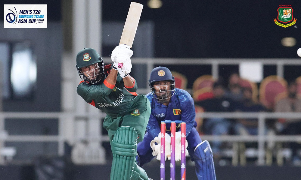 শ্রীলঙ্কার কাছে হেরে বিদায় বাংলাদেশের