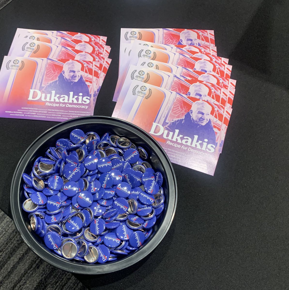 SarahGVincent's tweet image. Went to the opening night of #GlobeDocsFF @thecoolidge for the world premiere, sold out screening of #Dukakis: Recipe for Democracy with codirectors @TheBSFC’s &amp;amp; #WBUR’s @etrahan #ErinTrahan &amp;amp; #JeffSchmidt. #DukakisRecipeforDemocracy #Massachusetts #BostonGlobe #Boston 1/7