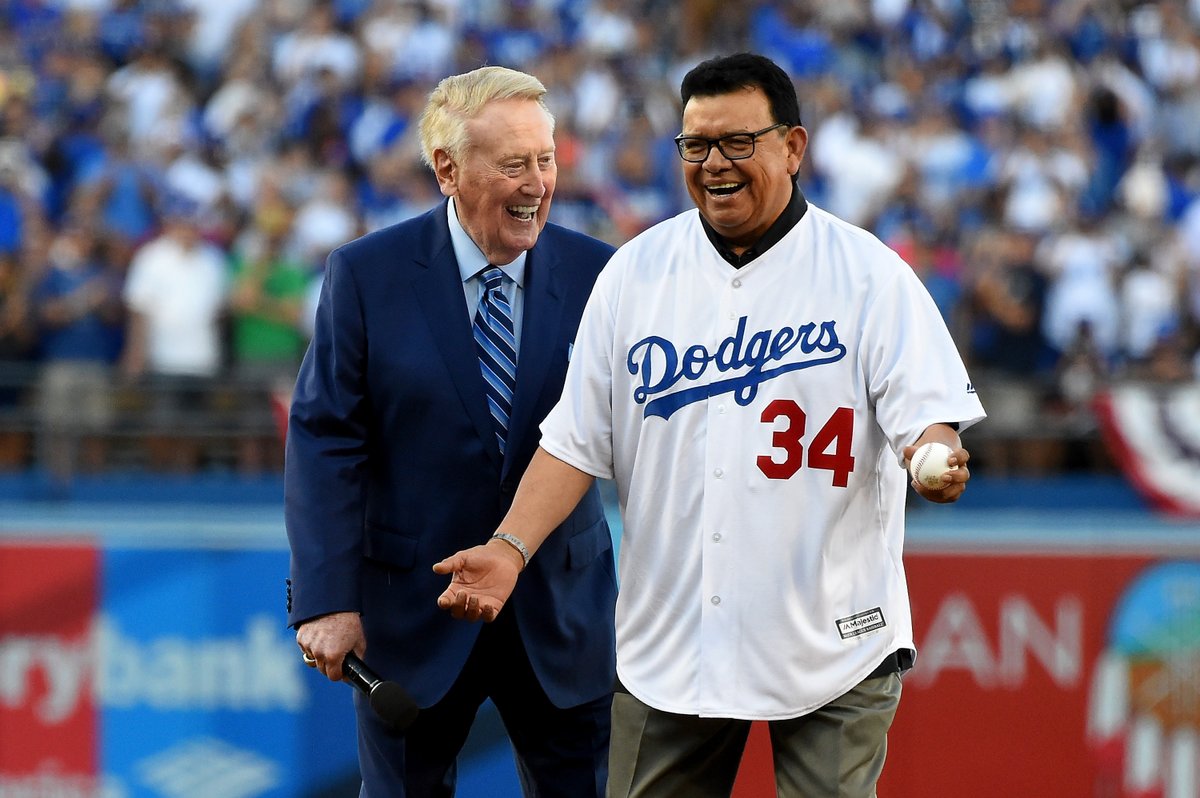 Two of the greatest Dodgers of all time.