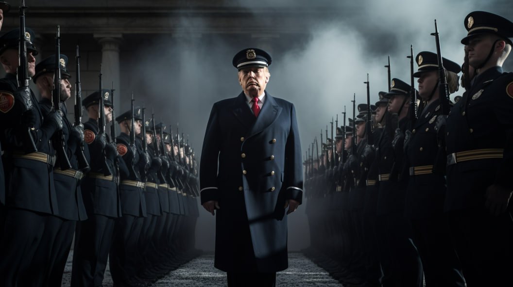 ChiefOnETH's tweet photo. The #CommanderInChief is not one to mess with.

$CHIEF $TRUMP $MAGA #0x47 https://t.co/YSzparGoMK