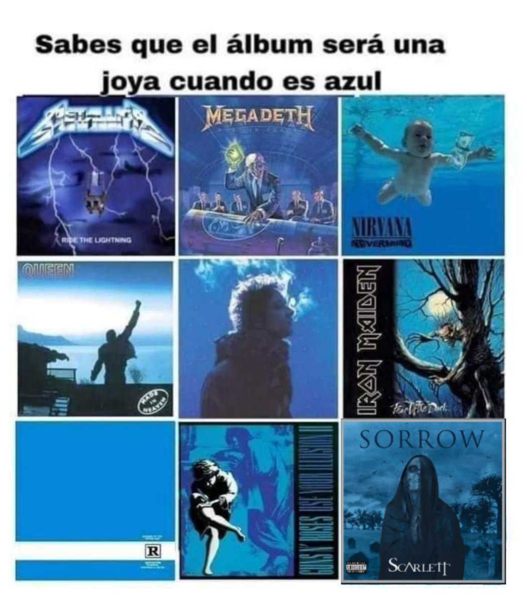 100% correcto! 🔥

Ya escucharon nuestro álbum debut SORROW!? 💿😎

#Musica #Music #NewMusic #Metal #Scarlett #Release #NewAlbum #Spotify #YouTube

open.spotify.com/album/6zbyMSIX…