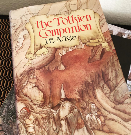rosemaryjones's tweet photo. Watching Rings of Power has made me grab for the Tolkien lore books more than once! Luckily I have a shelf of these. #tolkien #RingsOfPowerS2 https://t.co/QtlJZzs1IW