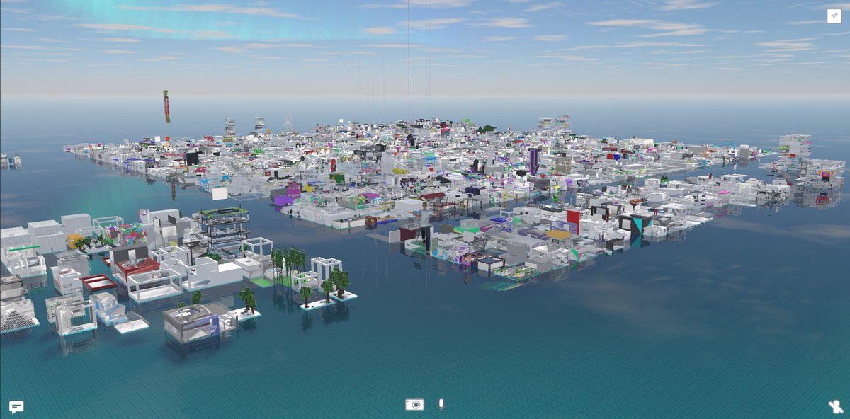 SubstrataVR (@substratavr) on Twitter photo The whole <a href="/cryptovoxels/">Cryptovoxels</a> world (as of a few years ago) in the browser at 144 fps, using my new Mother of all optimisations / chunked-LOD code.
Try it out: substrata.info/webclient?worl… The whole <a href="/cryptovoxels/">Cryptovoxels</a> world (as of a few years ago) in the browser at 144 fps, using my new Mother of all optimisations / chunked-LOD code.
Try it out: substrata.info/webclient?worl…