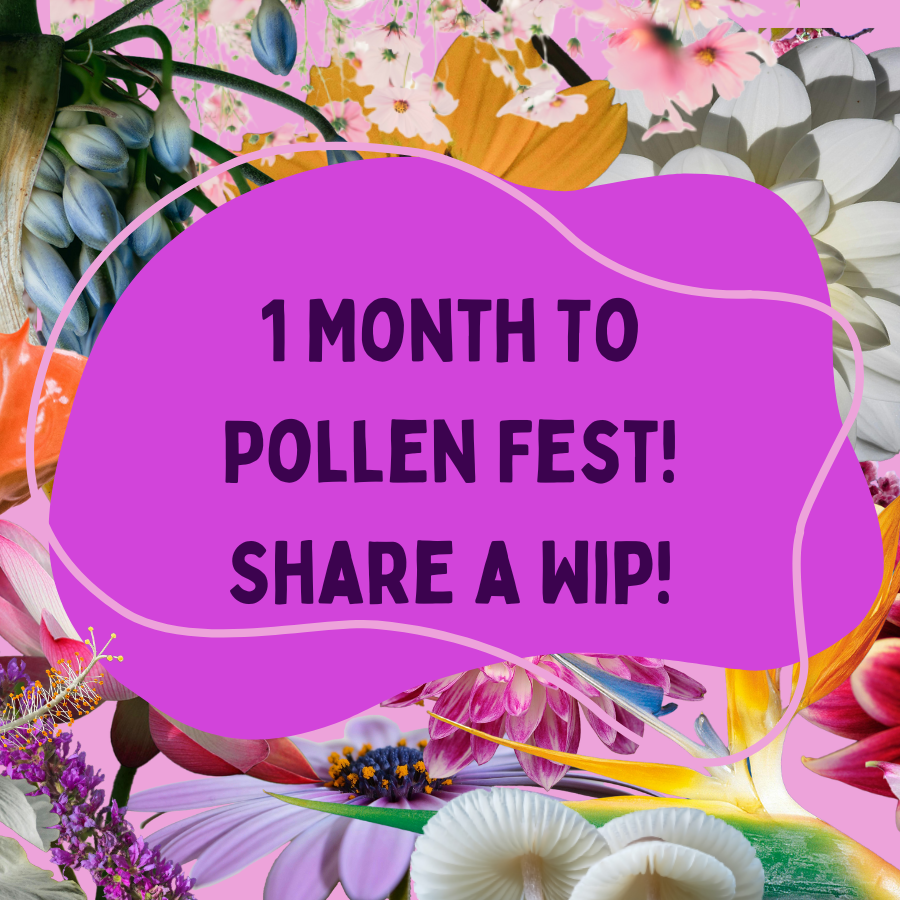 pollenfest's tweet photo. #pollenfest is one month away!
I hope all you busy bees are ready to keep pollinating!
Share a little snippet of what you're working on! https://t.co/2zTMvTZz9X