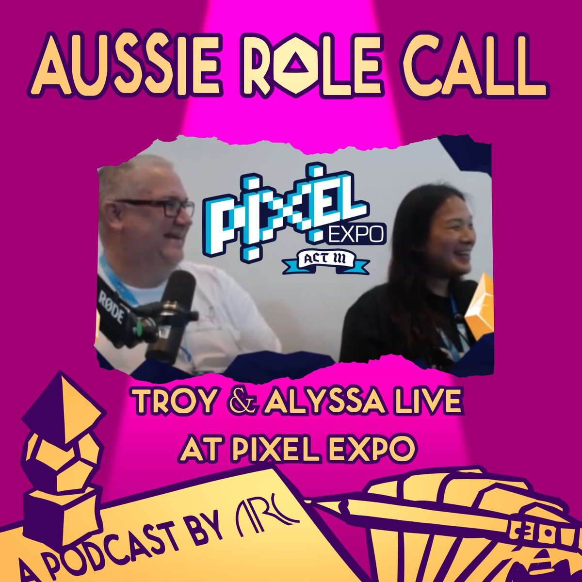 Stevie • AshtaFelix (@ashtafelix) on Twitter photo On this ep of Aussie Role Call, <a href="/osullivankate/">Kate O'Sullivan</a> was invited onto the podcasting stage at Pixel Expo and she interviewed Alyssa from Sphinx Stationery and Troy from Hit Dragons. Available on major podcast platforms. podcasters.spotify.com/pod/show/arctt…
#ttrpgs #ttrpg #ausrpg #dnd On this ep of Aussie Role Call, <a href="/osullivankate/">Kate O'Sullivan</a> was invited onto the podcasting stage at Pixel Expo and she interviewed Alyssa from Sphinx Stationery and Troy from Hit Dragons. Available on major podcast platforms. podcasters.spotify.com/pod/show/arctt…
#ttrpgs #ttrpg #ausrpg #dnd